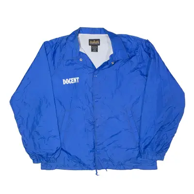 AUBURN SPORTSWEAR Maritime Museum San Francisco Coach USA Jacket Blue 90s Mens L