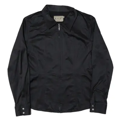 JOOP JEANS Slim Collared Y2K Jacket Black Womens L