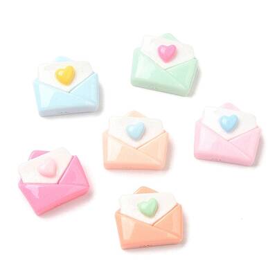 Cartoon Opaque Resin Cabochons