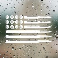 American Flag Pattern Car Sticker, Creative Car Vinyl Sticker, Universal Car Exterior Decoration Accessories for Men & Women,...