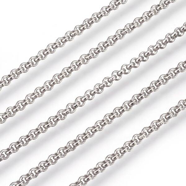 Tarnish Resistant 304 Stainless Steel Rolo Chains