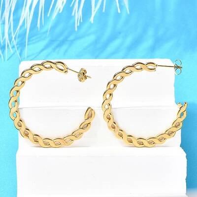 304 Stainless Steel Stud Earrings