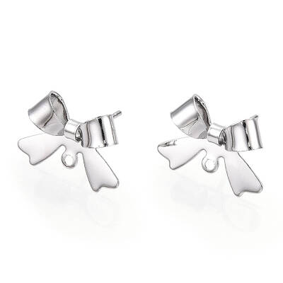 Brass Stud Earring Findings