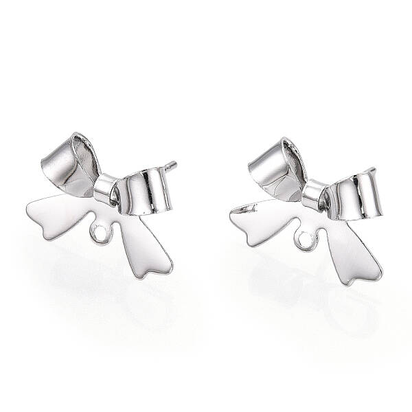 Brass Stud Earring Findings