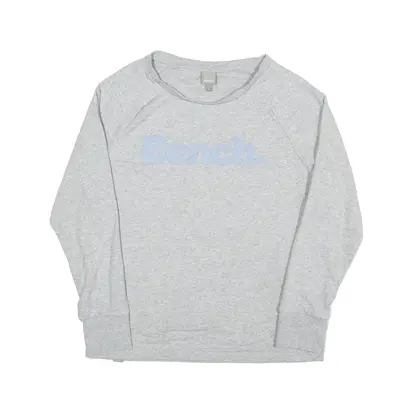 BENCH Sweatshirt Grey Mens M