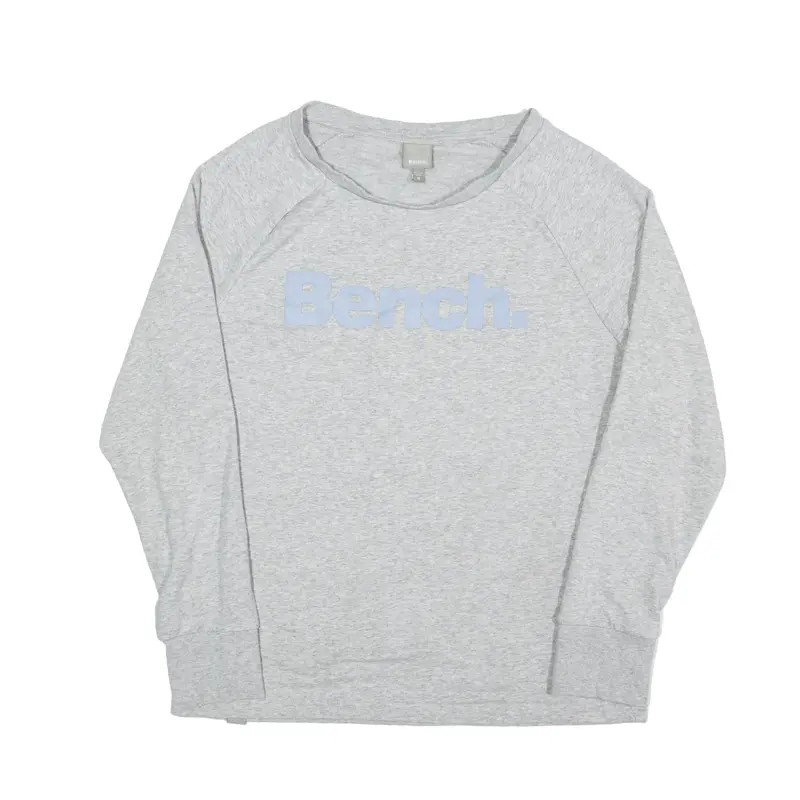 BENCH Sweatshirt Grey Mens M
