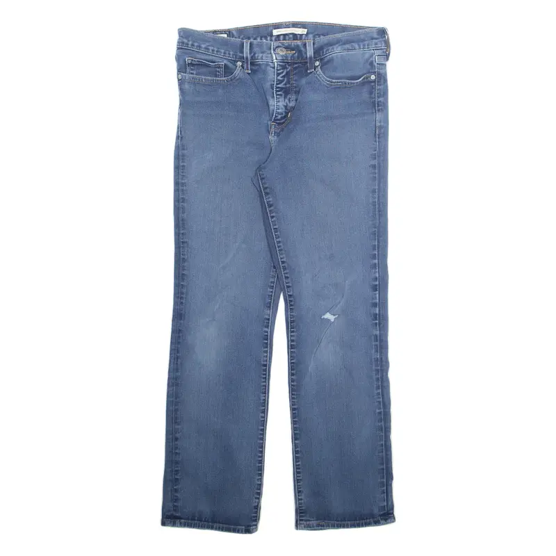 LEVI'S 314 Womens Jeans Blue Slim Straight W29 L30