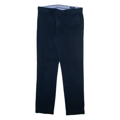 POLO RALPH LAUREN Mens Trousers Blue Slim Straight W34 L32