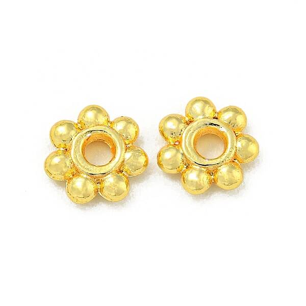 Rack Plating Zinc Alloy Spacer Beads