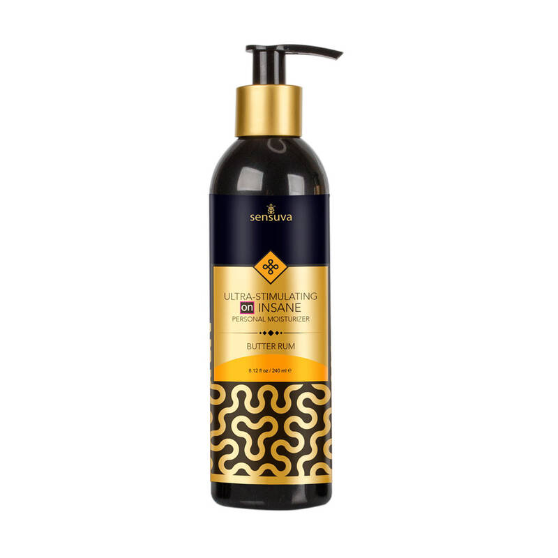 Ultra-Stimulating on Insane Personal Moisturizer 8.12 Fl Oz. - Butter Rum