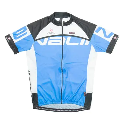 NALINI Cycling Full Zip Mens Jersey Blue L