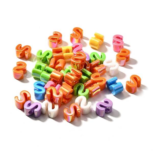 UV Plating Opaque Acrylic Beads