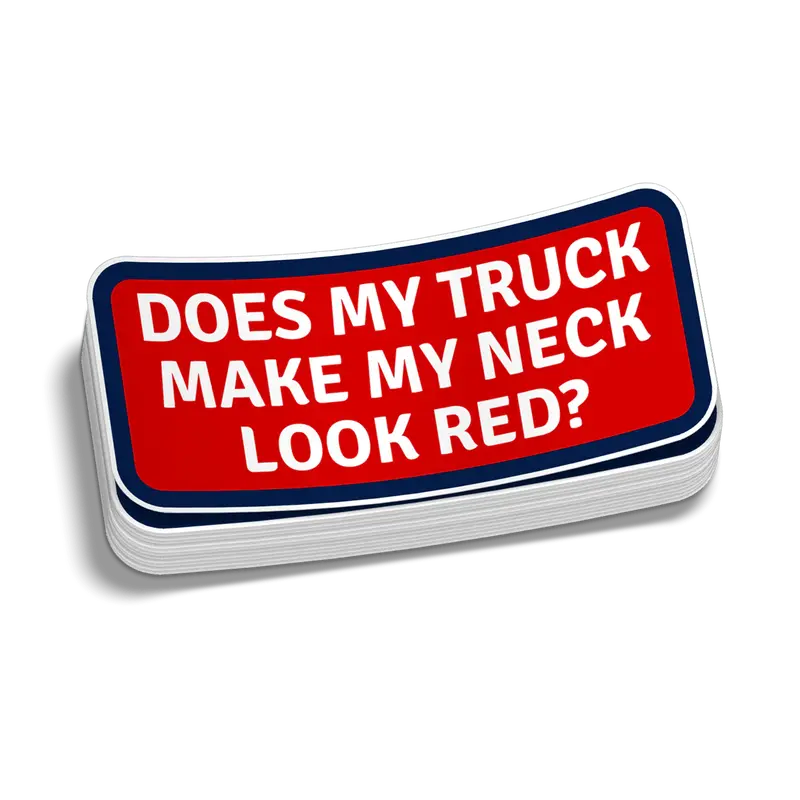Does My Truck - Hard Hat Decal