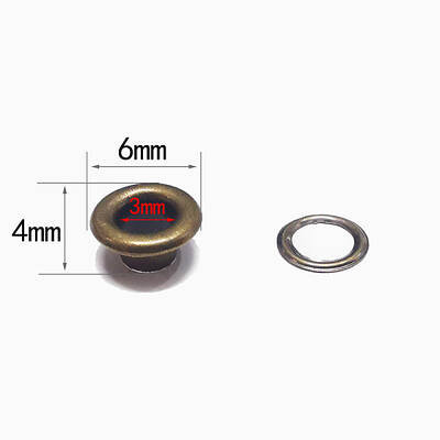 Iron Grommet Eyelet Findings