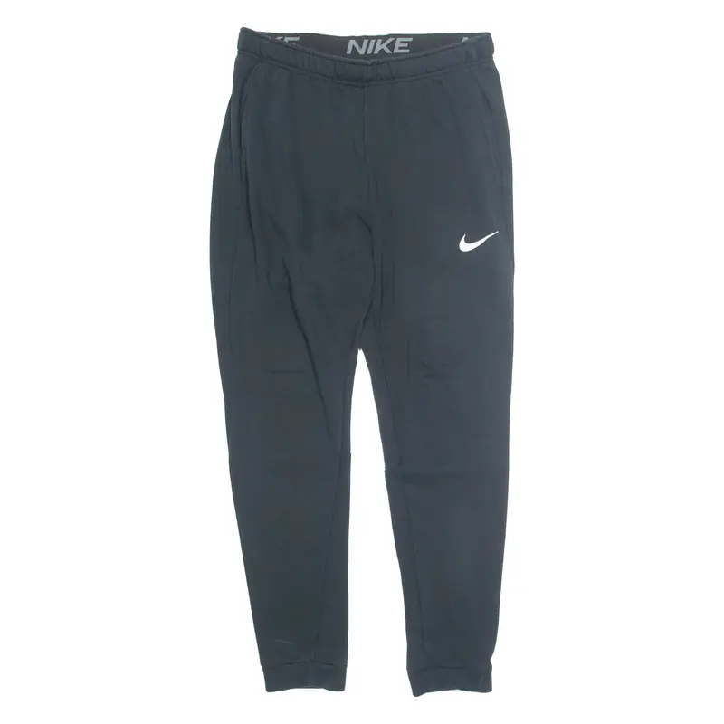 NIKE Pinwheel Mens Joggers Black Tapered L W34 L30