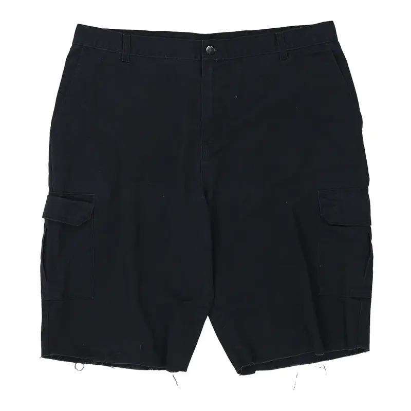 Dickies Cargo Shorts - 40W 12L Navy Polyester Blend