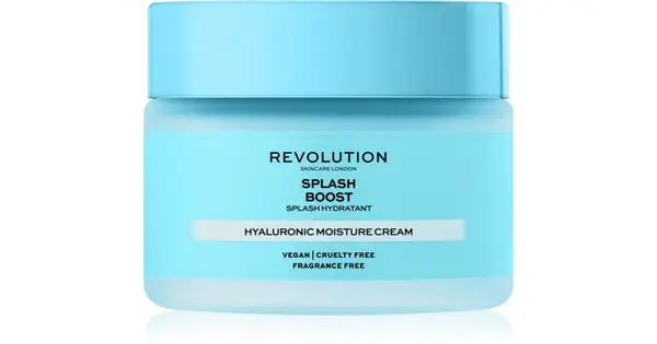 Revolution Skincare Boost Splash Intense Moisturizing Cream with Hyaluronic Acid 50ml