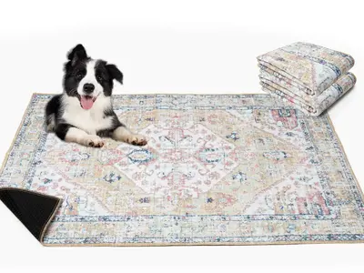 Lovewag Washable Dog Pads, Honey Harvest Pack of 2, Eco-Friendly and Leak-Proof Design, 36\