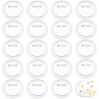 Acrylic Button Pin Badge