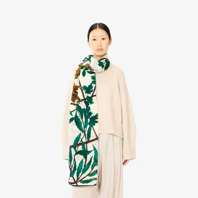 Scarf Et201par10 Green | Color: GREEN | Size: U