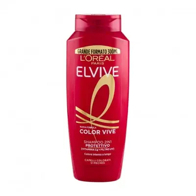 L Oreal Paris Elvive Color Vive Shampoo Protettivo 2In1 Per Capelli Colorati 300 Ml