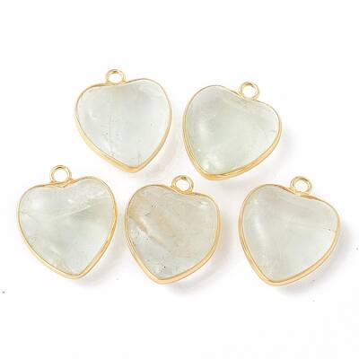 Natural Green Fluorite Pendants