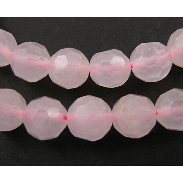 Natural Rose Quartz Gemstone Beads