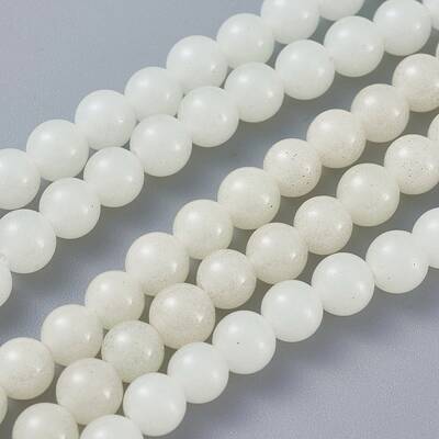 Synthetic Luminous Stone Beads Strands