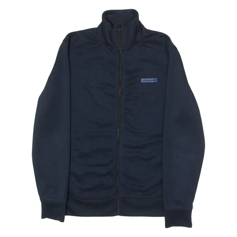 JACK AND JONES Mens Track Jacket Blue L