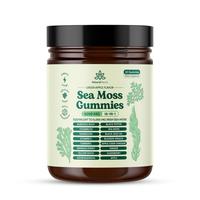 Natural Rems 16-in-1 Sea Moss Gummies | With KSM-66 Ashwagandha, Black Seed Oil, Burdock Root, Bladderwrack, Manuka Honey, an...