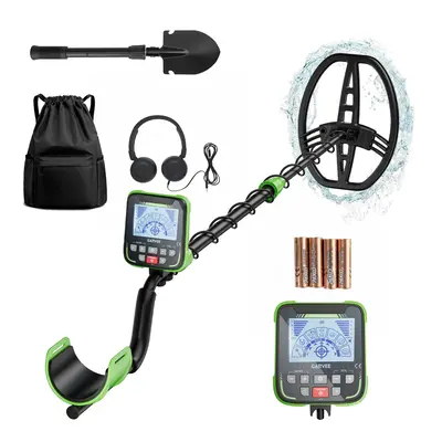 Garvee Metal Detector for Adults & Kids, Waterproof Metal Detectors with High Accuracy 11 Search Coil, All Metal & Disc Mode...