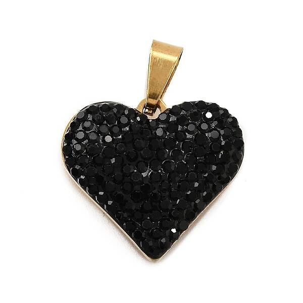 201 Stainless Steel Clay Pendants