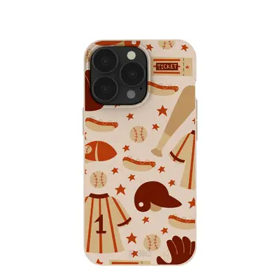Seashell Sunday Baseball iPhone 13 Pro Case