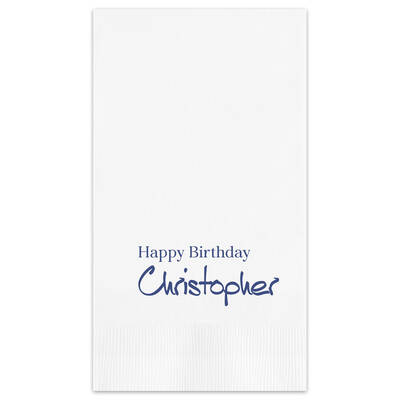 Declaration Guest Towel - Printed