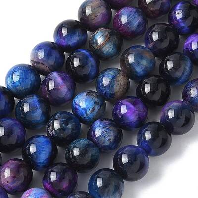Natural Tiger Eye Beads Strands