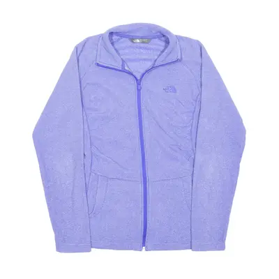 THE NORTH FACE Fleece Jacket Purple Womens S