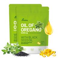 Oil of Oregano with Black Seed Oil 300 Capsules | Natural Antioxidants | Nutritional Support | Highly Effective Botanicals Di...