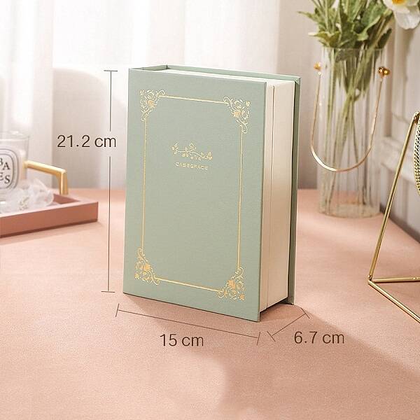 PU Leather Travel Jewelry Set Storage Book Shape Boxes