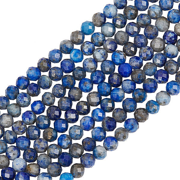 2 Strands Natural Lapis Lazuli Beads Strands