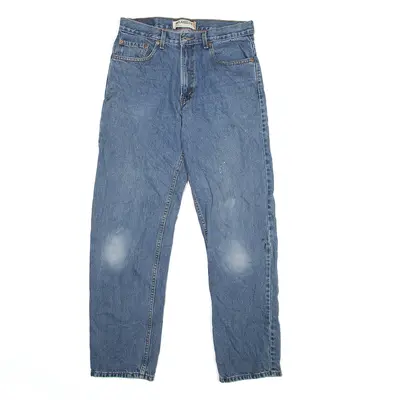 LEVI'S 550 Jeans Blue Denim Relaxed Tapered Mens W34 L34
