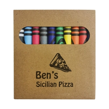 250 Custom 10 Piece Crayon Box Set - Multi-Color