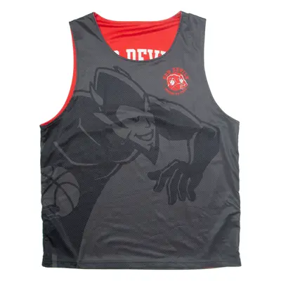 Reversible Red Devils Mens Jersey Grey Sleeveless USA L