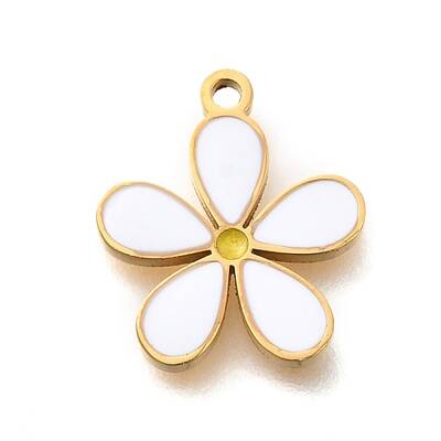 304 Stainless Steel Enamel Charms