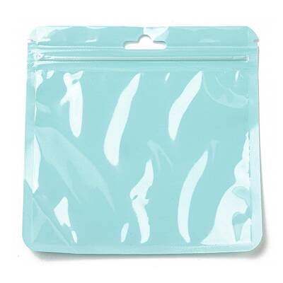 Square Plastic Yin-yang Zip Lock Bags
