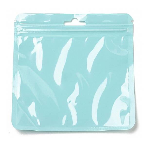 Square Plastic Yin-yang Zip Lock Bags