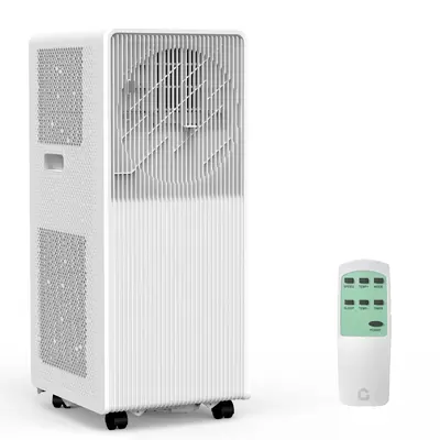 Garvee 14,000 BTU Drainage-free Portable Air Conditioner for Indoor Rooms, 3-In-1 AC Unit for Bedroom 225-300 Sq.Ft, Dehumidi...