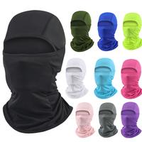 Ultra Ventilated Black Balaclava Mask Scarf Set Sun safe Shield with Cooling Comfort for All Season Sports Ideal for Bike Rid...