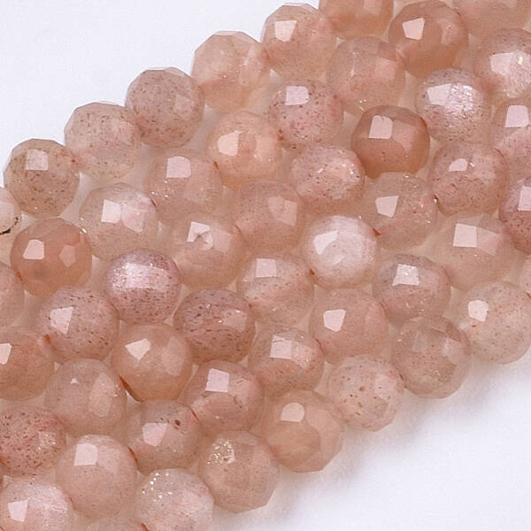 Natural Sunstone Beads Strands