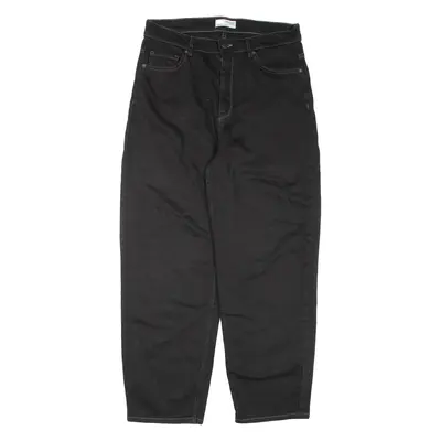 SELECTED FEMME Womens Jeans Black Regular Tapered W31 L28