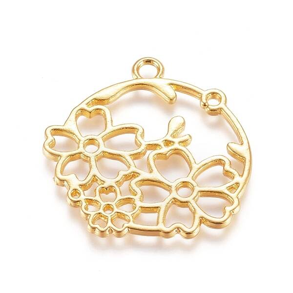 Zinc Alloy Open Back Bezel Pendants